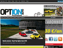 Tablet Screenshot of optionauto.com